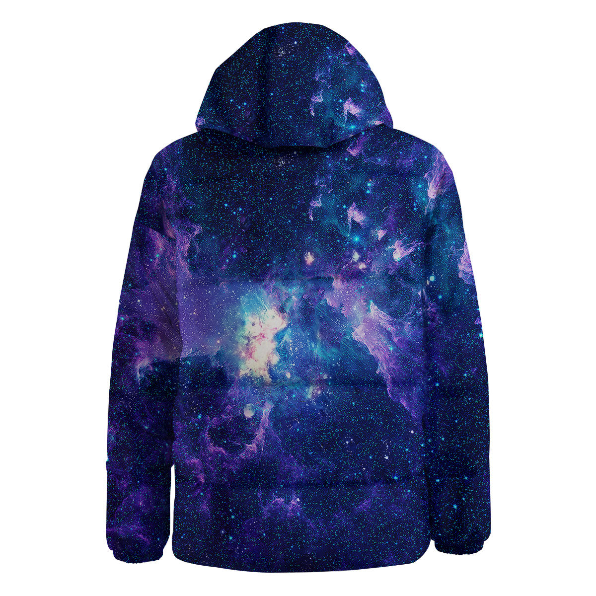 Space Deep Print Down Jacket-grizzshop