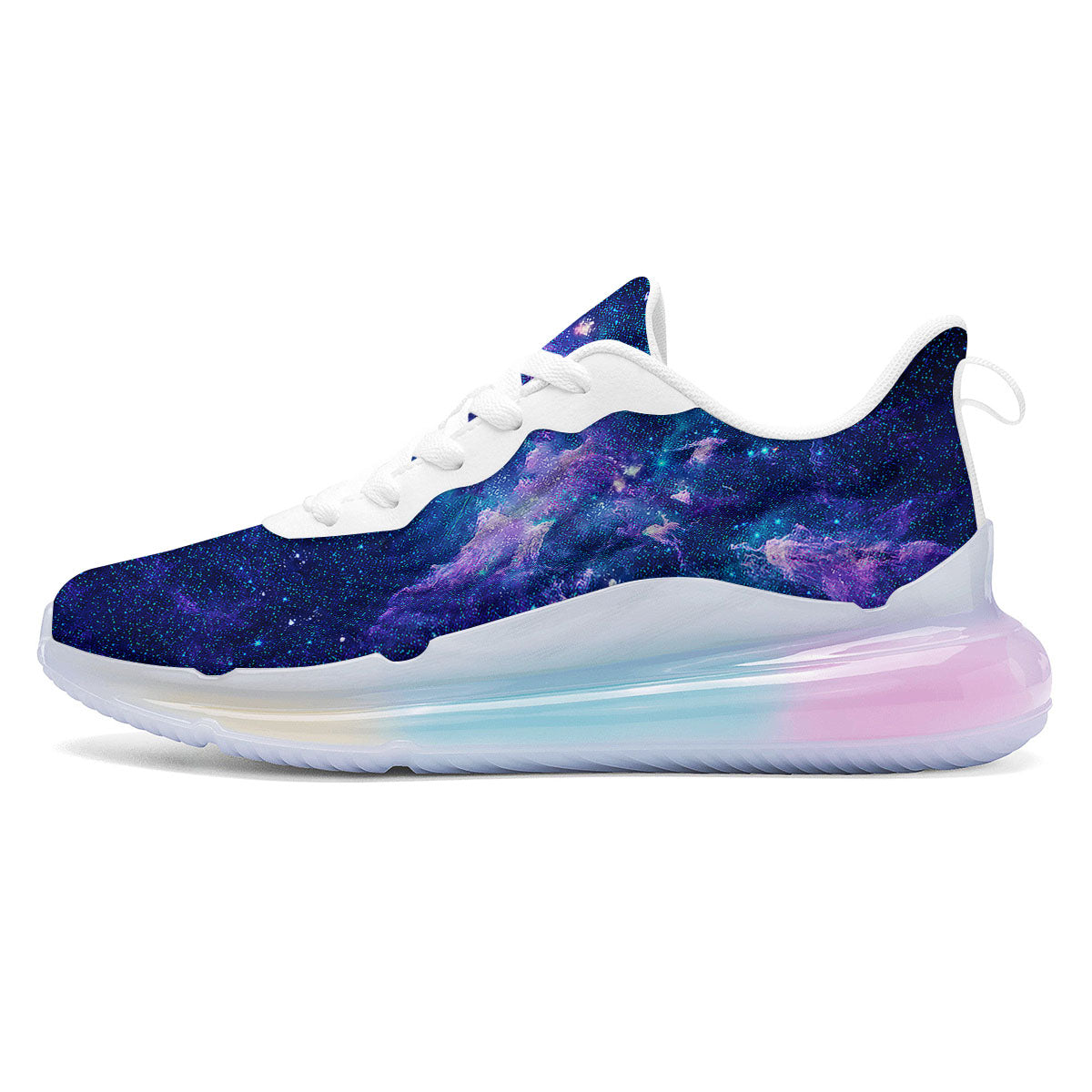 Space Deep Print Running Sneakers-grizzshop