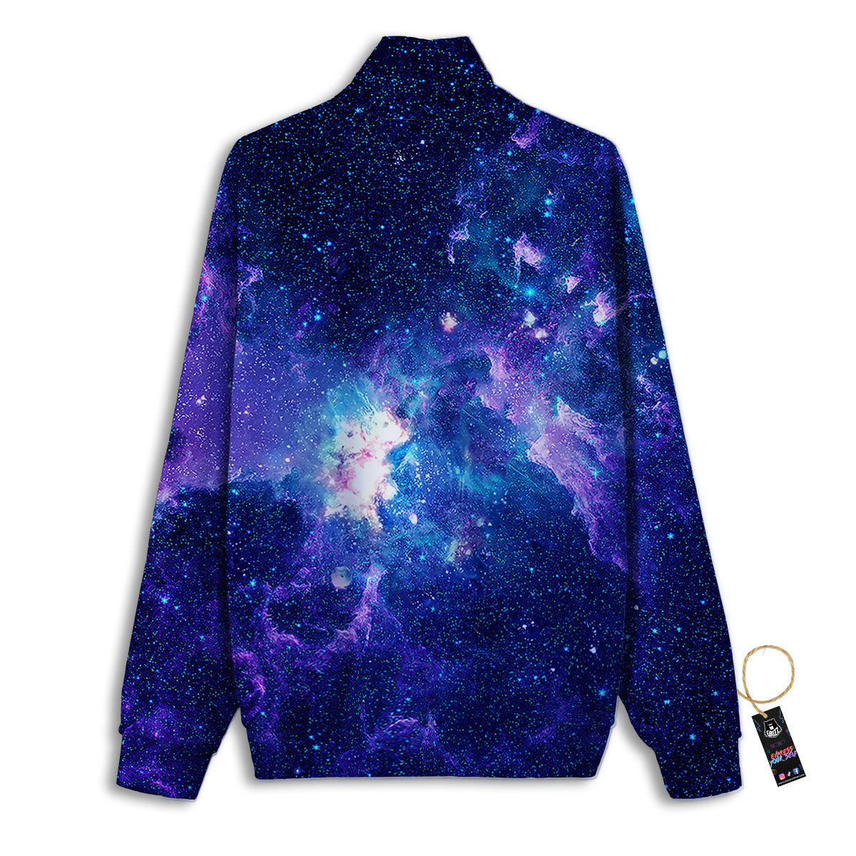 Space Deep Print Track Jacket-grizzshop