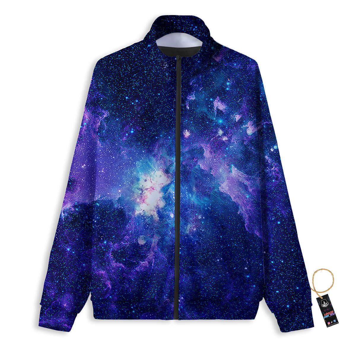 Space Deep Print Track Jacket-grizzshop
