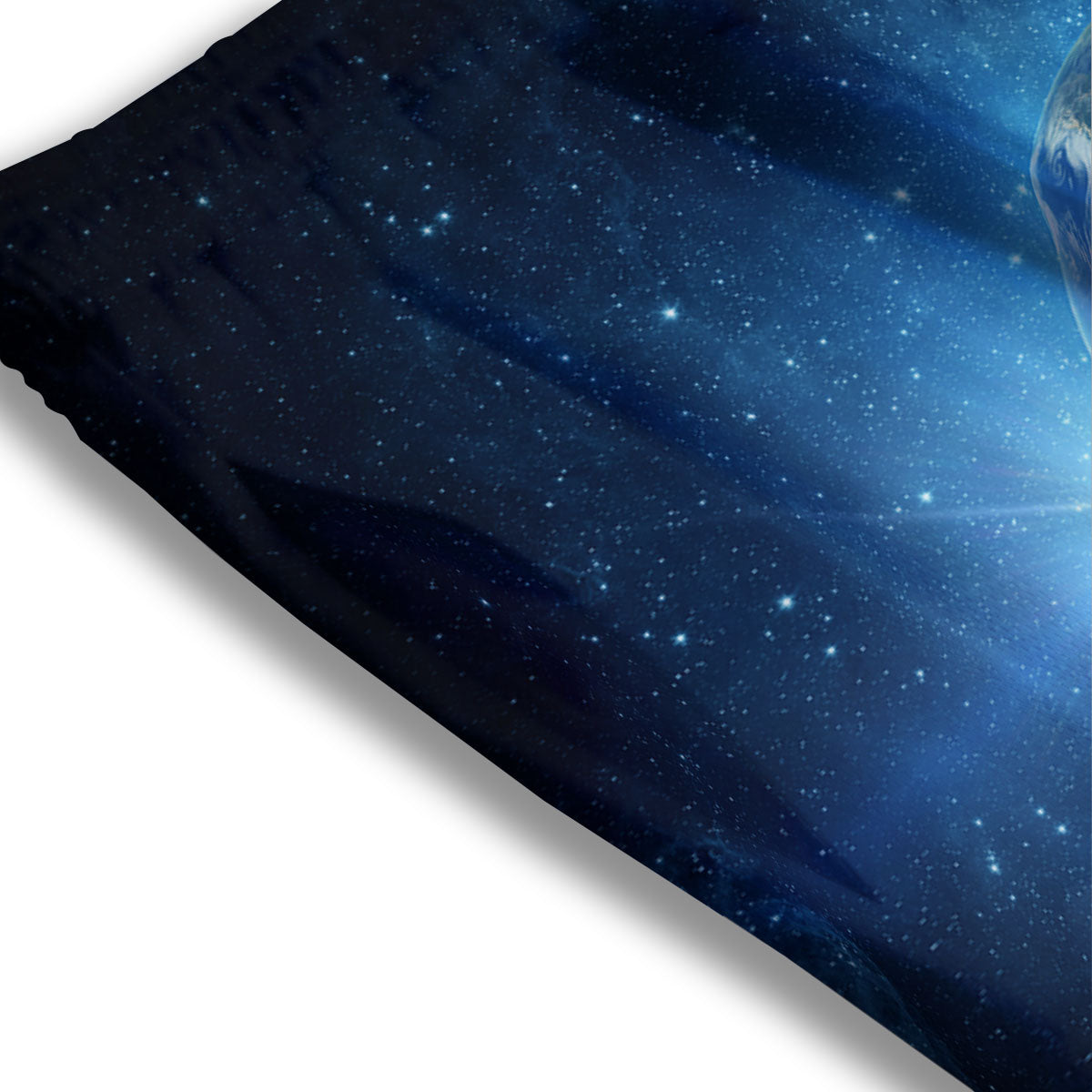 Space Earth Planet And Print Mesh Shorts