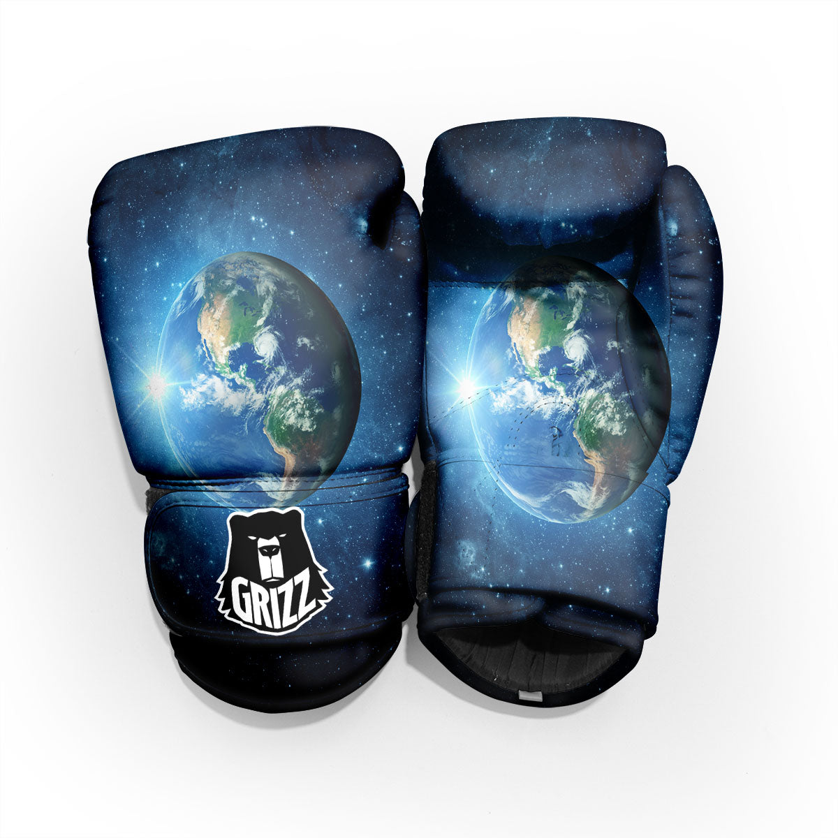 Space Earth Planet And Print Pro Boxing Glove