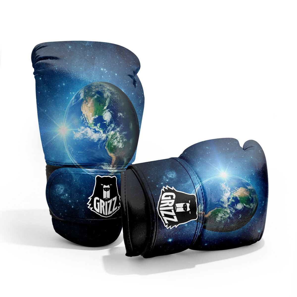 Space Earth Planet And Print Pro Boxing Glove