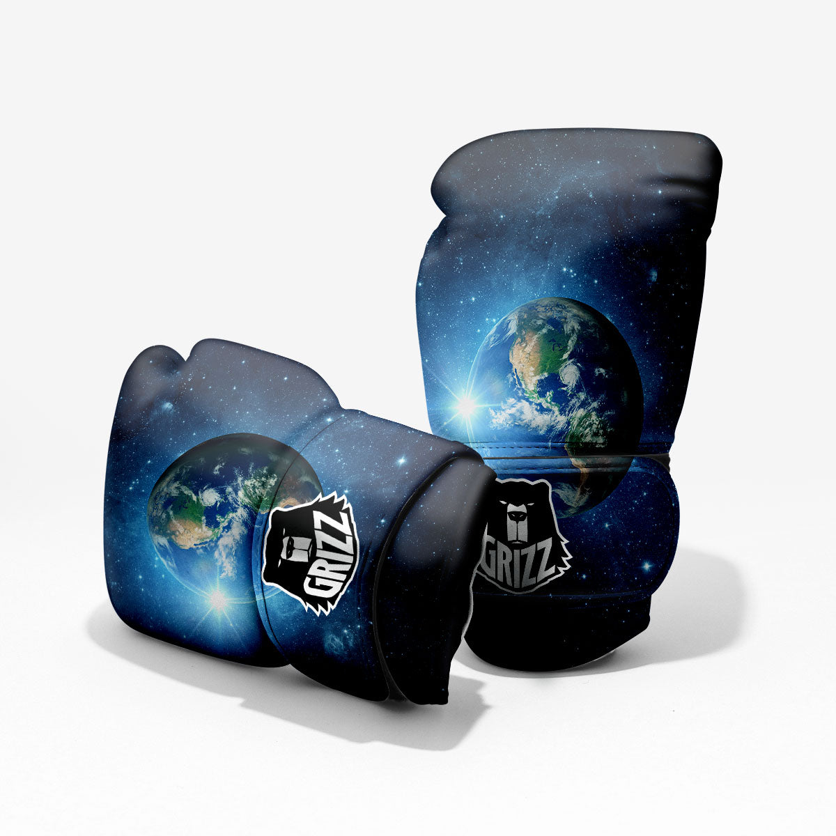 Space Earth Planet And Print Pro Boxing Glove