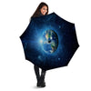 Space Earth Planet And Print Umbrella-grizzshop