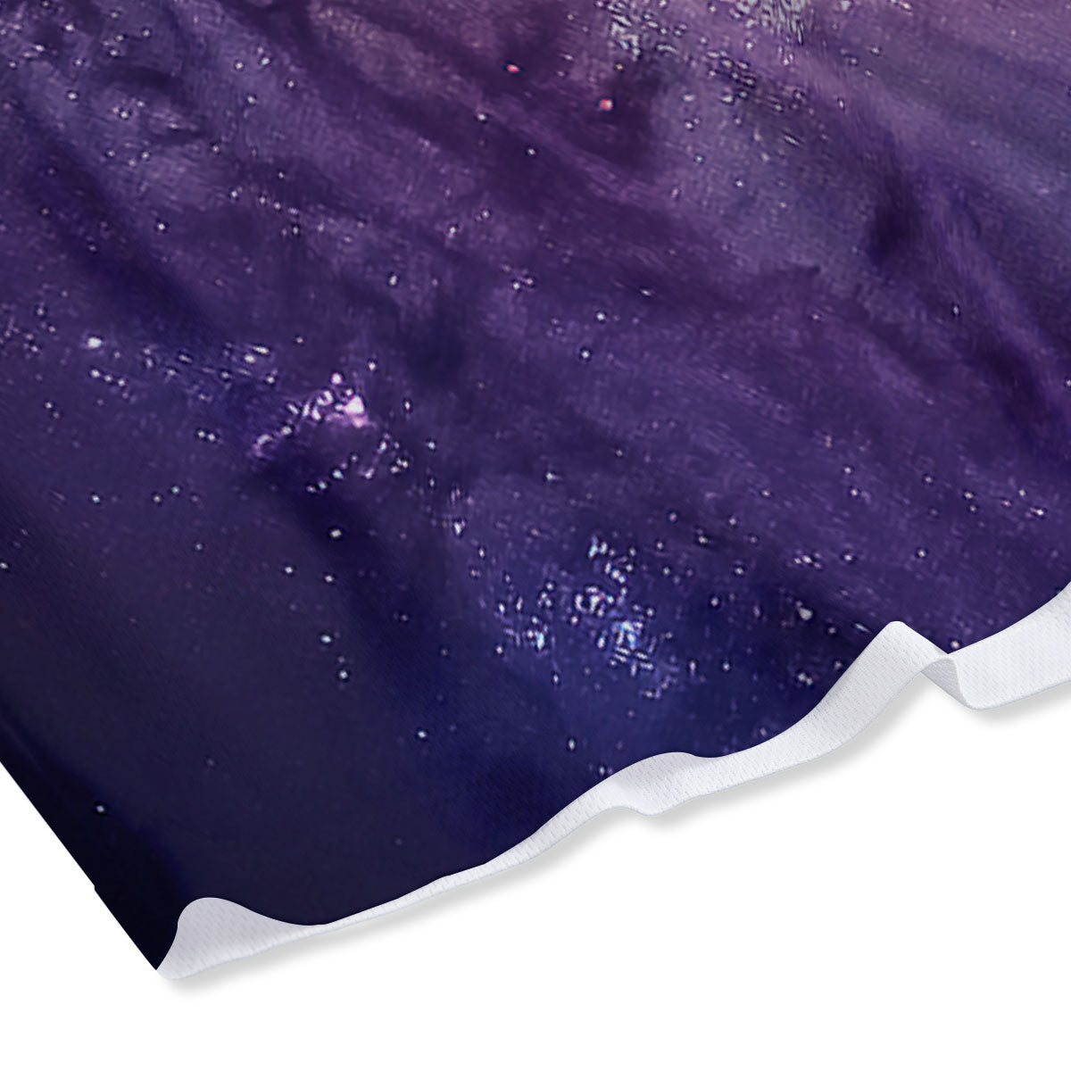 Space Endless Print Mesh Shorts