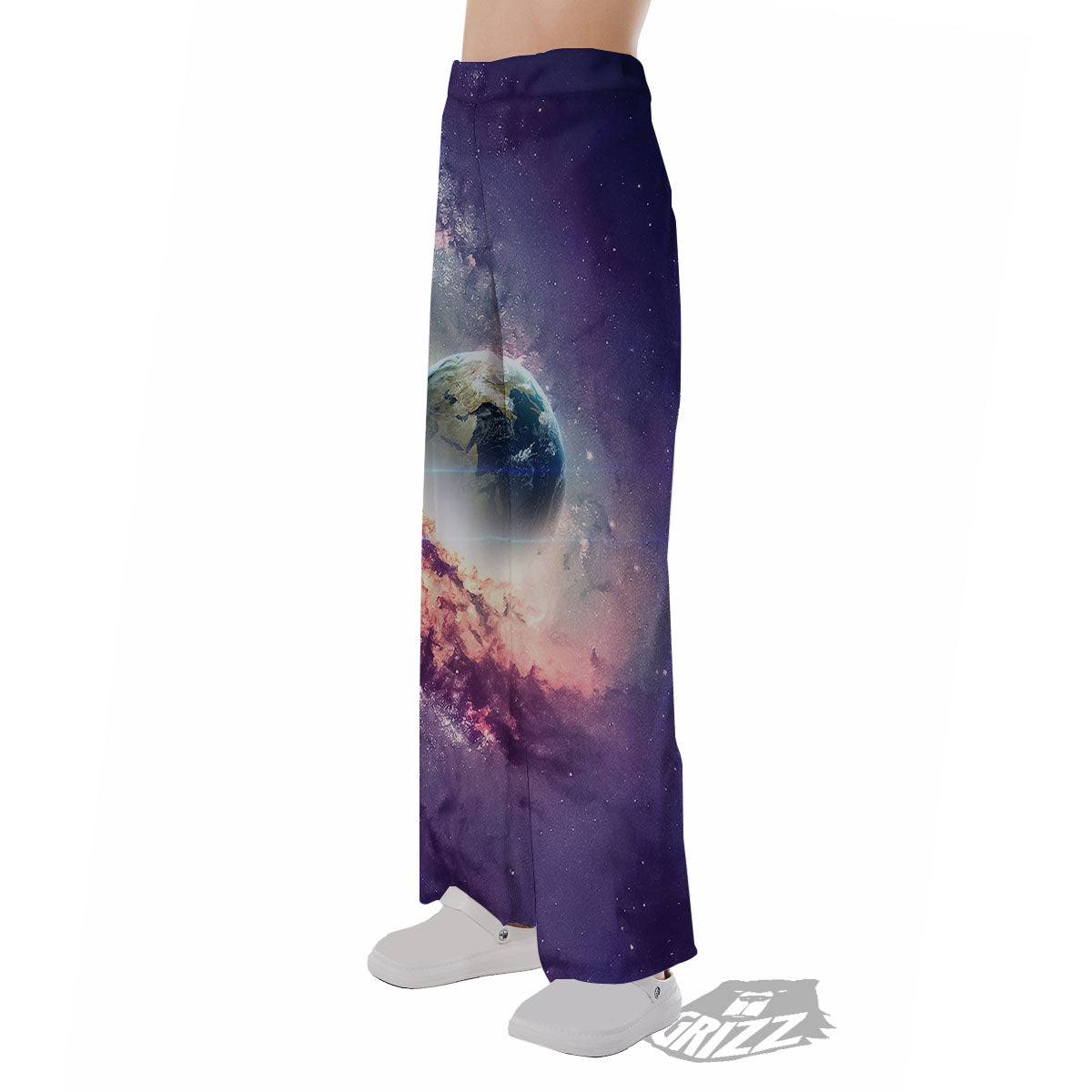 Space Endless Print Pajama Pants-grizzshop
