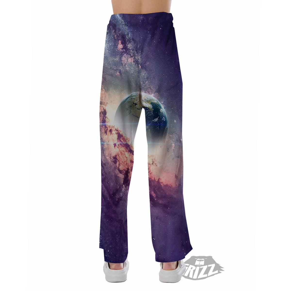 Space Endless Print Pajama Pants-grizzshop