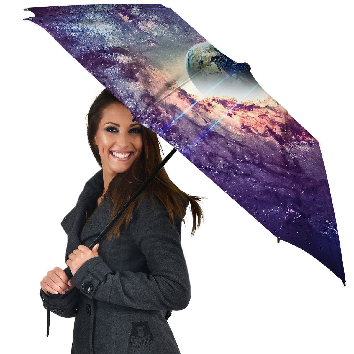 Space Endless Print Umbrella-grizzshop
