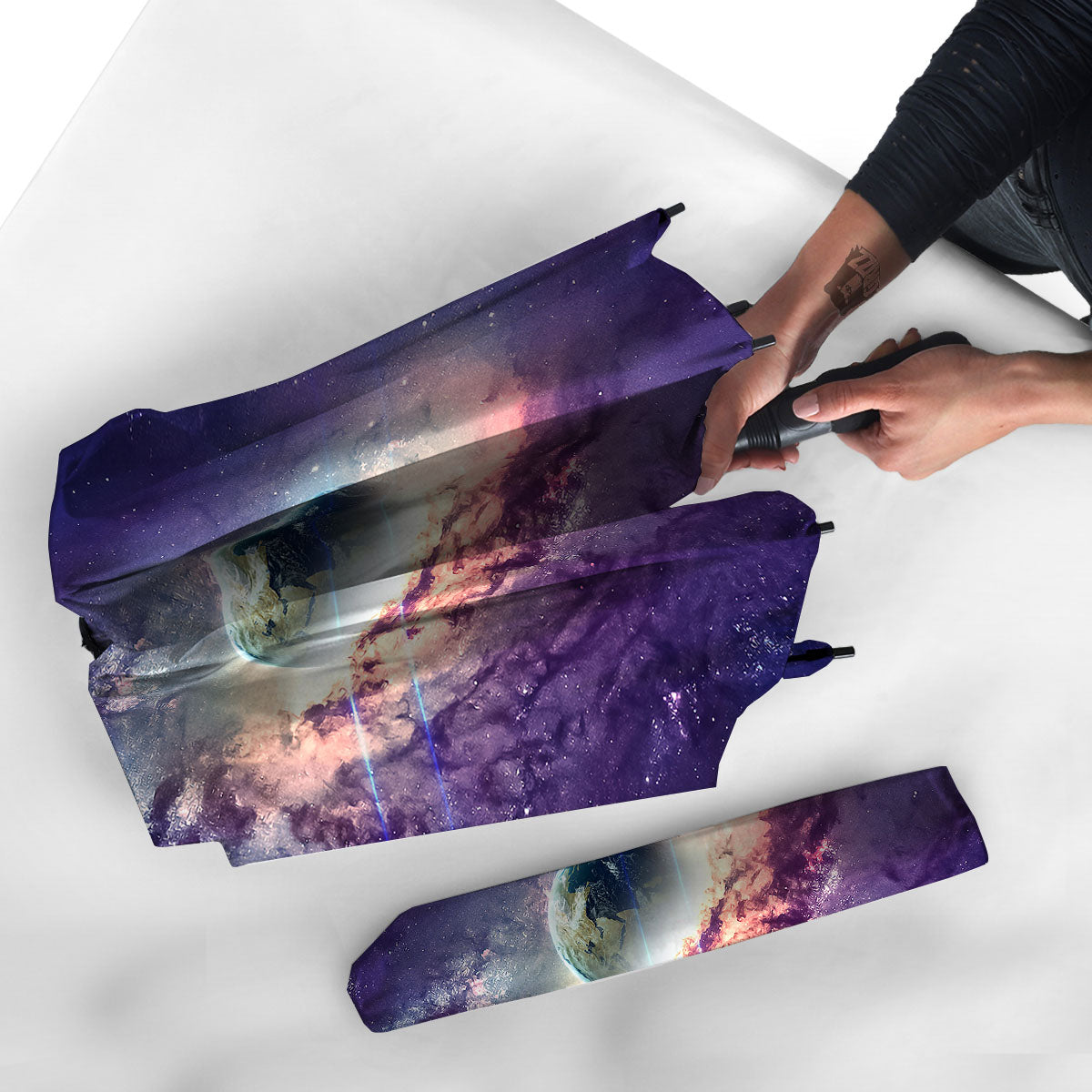 Space Endless Print Umbrella-grizzshop