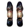 Space Milky Way Galaxy Print Muay Thai Shin Guards-grizzshop