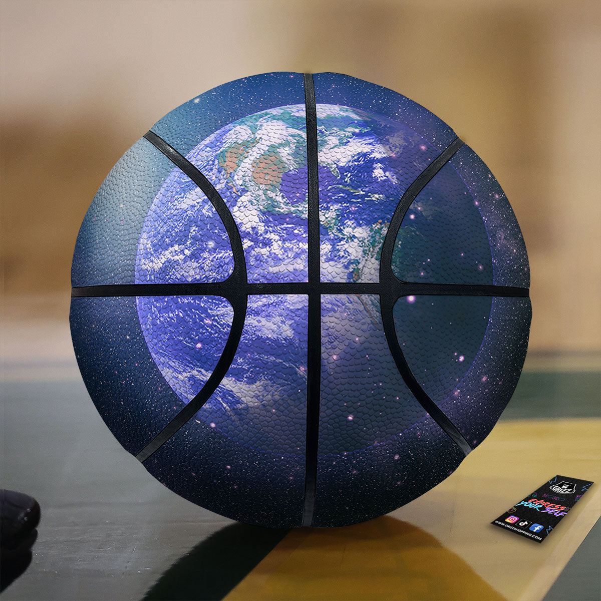 Stars Halloween Print Pattern Basketball