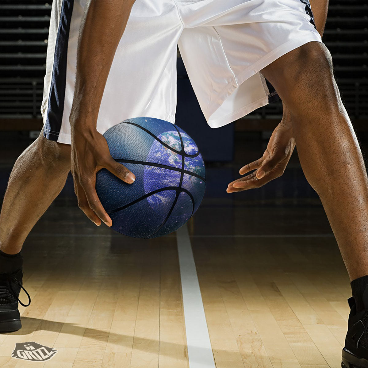 Stars Halloween Print Pattern Basketball