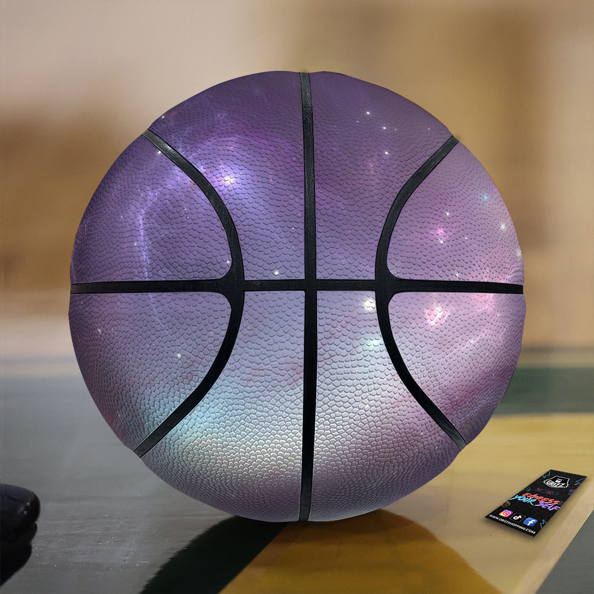 Space Cosmic Print Basketball