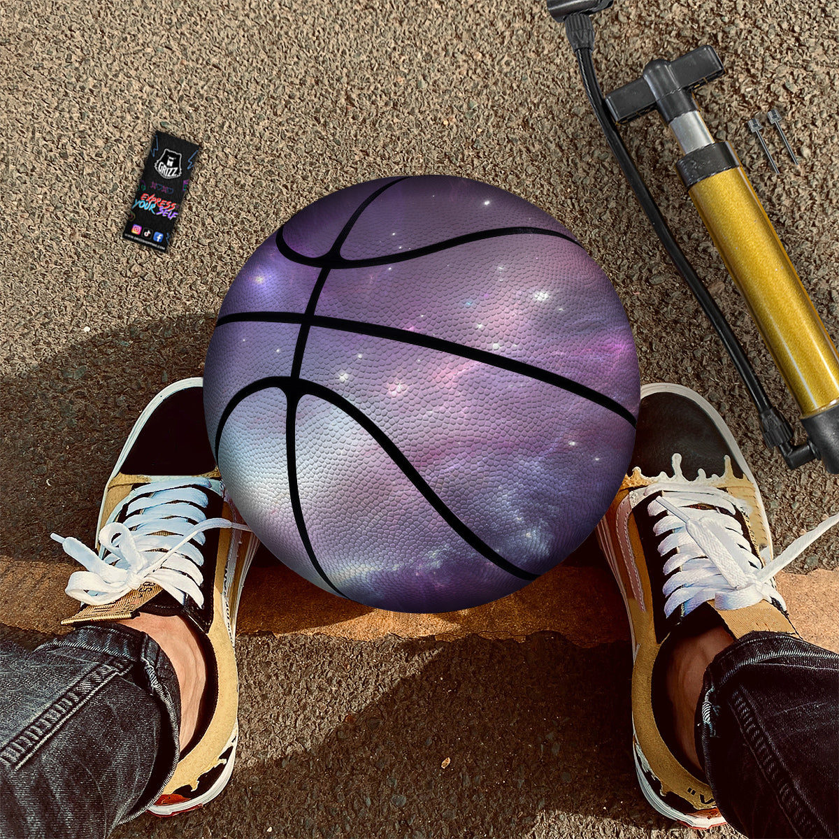 Space Cosmic Print Basketball