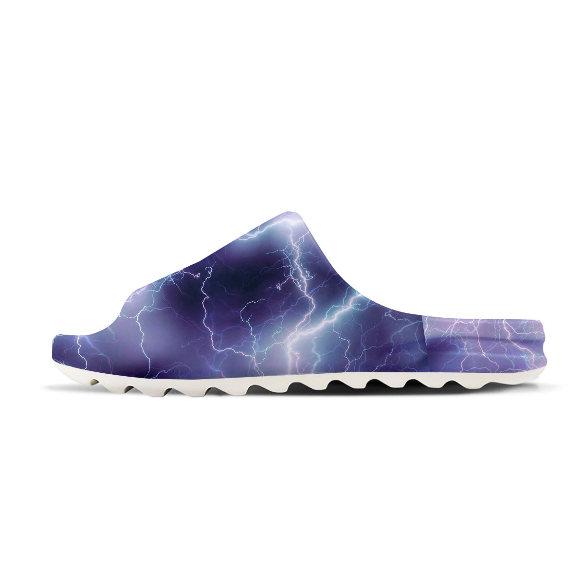 Spark Lightning Print Sandals-grizzshop