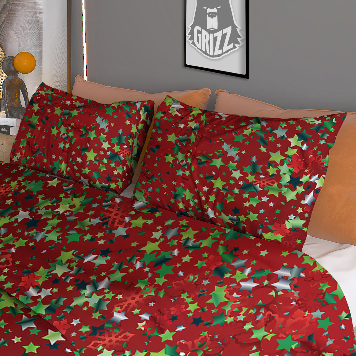 Signs Geometric Zodiac Print Duvet Cover Bedding Set
