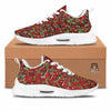 Sparkle Christmas Print Tennis Shoes-grizzshop