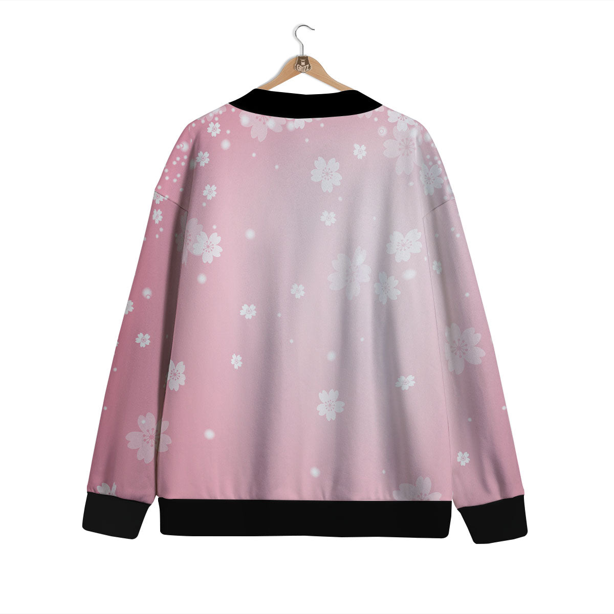 Sparkle Floral Print Cardigan-grizzshop
