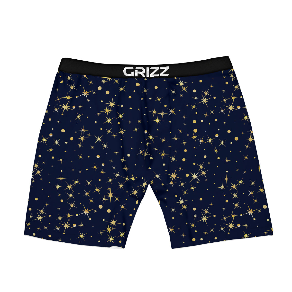 Sparkle Shiny Print Pattern Boxer Briefs-grizzshop