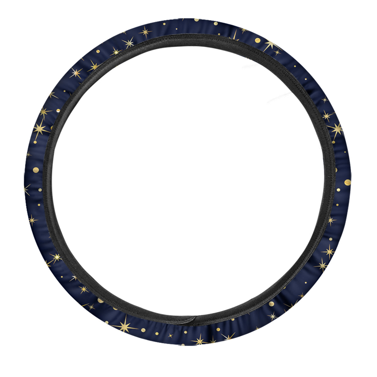 Sparkle Shiny Print Pattern Car Steering Wheel Cover-grizzshop