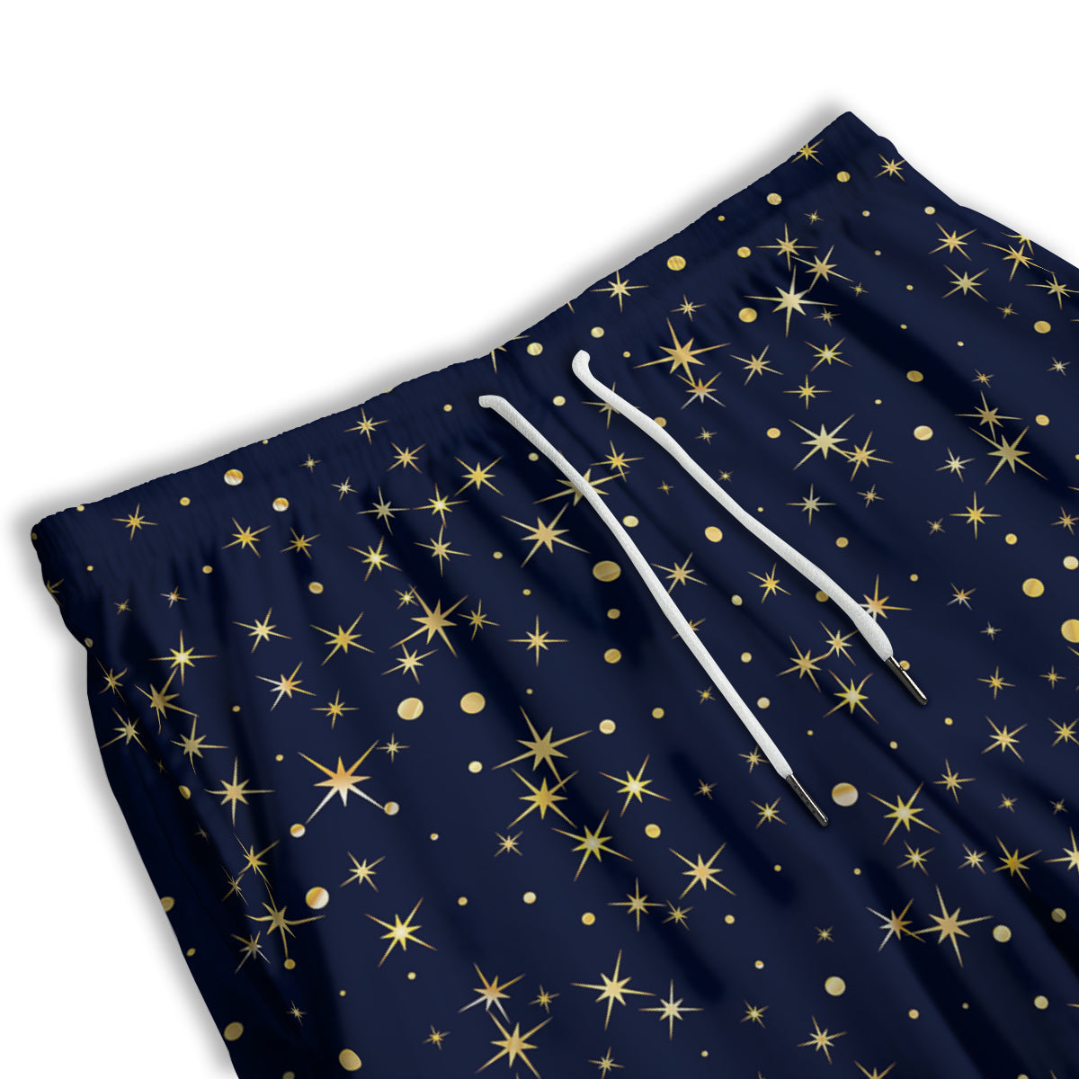 Sparkle Shiny Print Pattern Men's Athletic Shorts