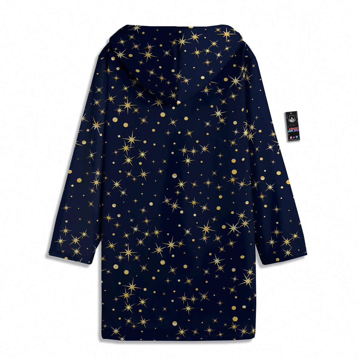 Sparkle Shiny Print Pattern Men's Windbreaker Jacket-grizzshop