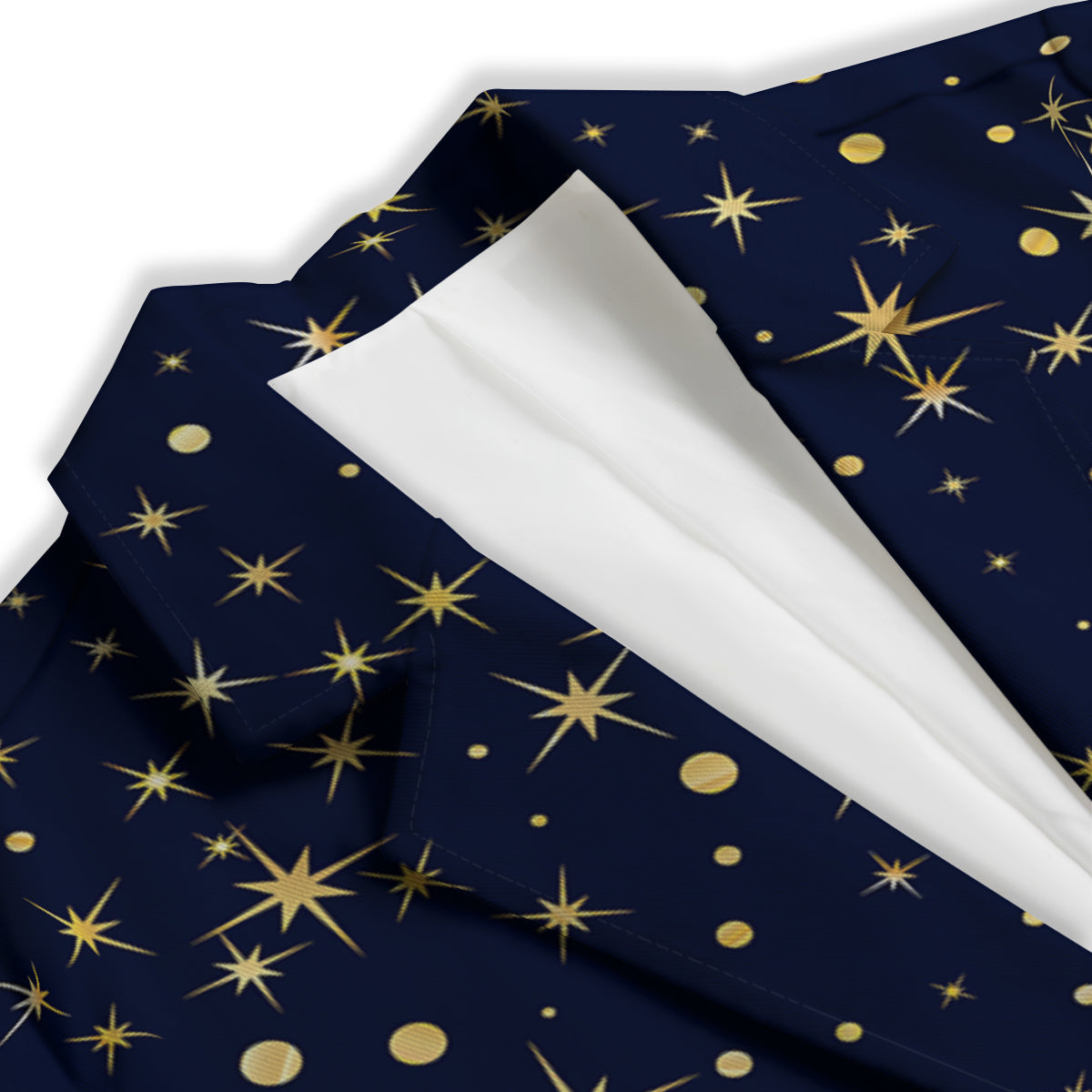 Sparkle Shiny Print Pattern Women's Blazer-grizzshop