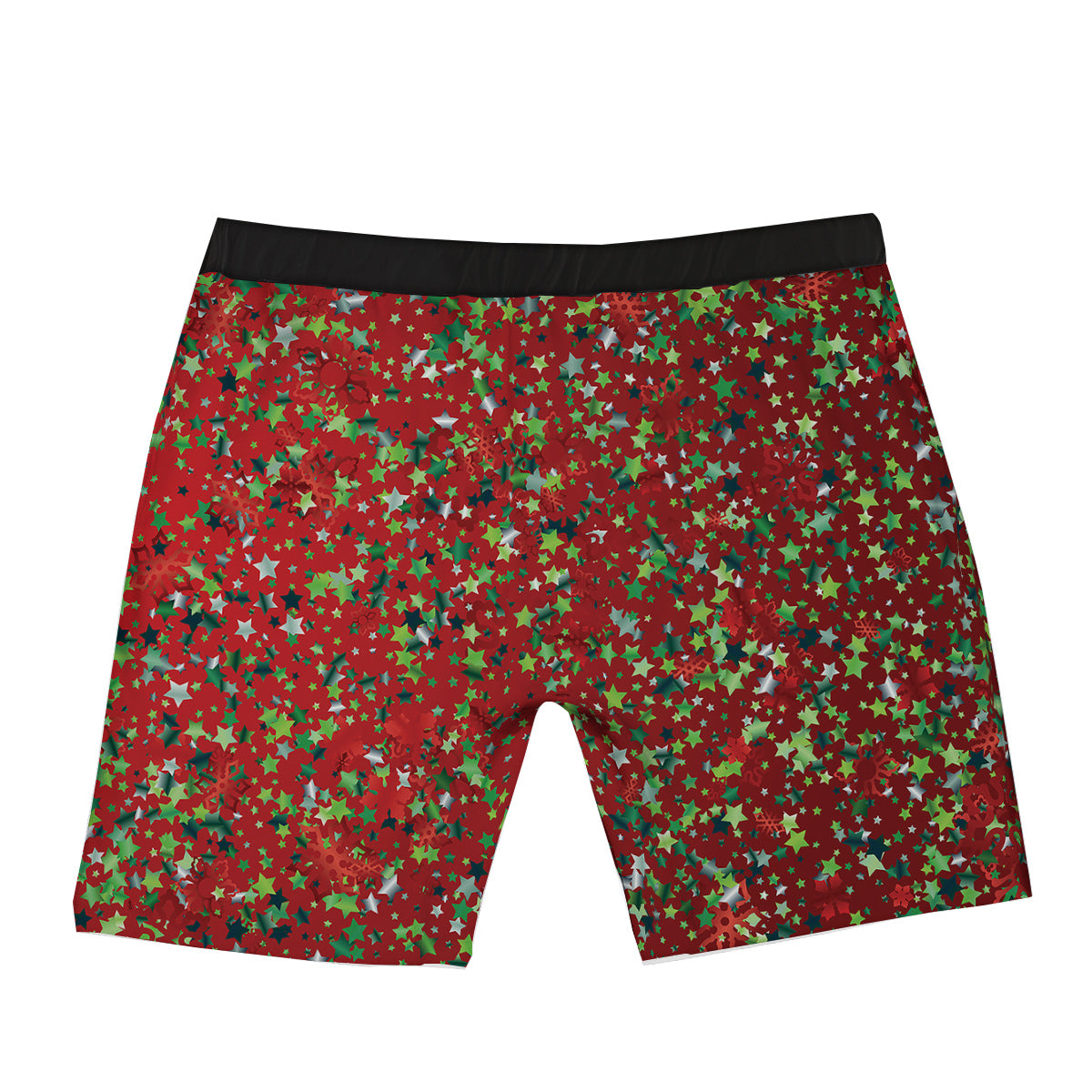 Sparkle Christmas Print Boxer Briefs