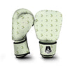 Sparrow And Green Print Pattern Boxing Gloves-grizzshop