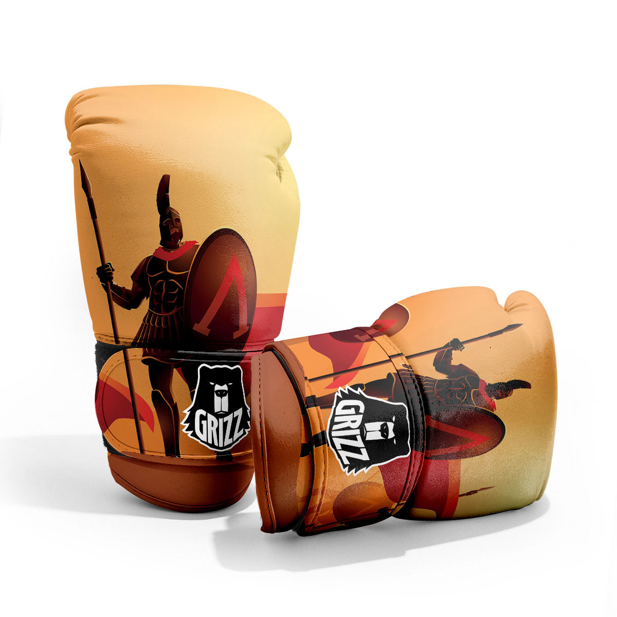 Spartan Ancient Print Pro Boxing Glove