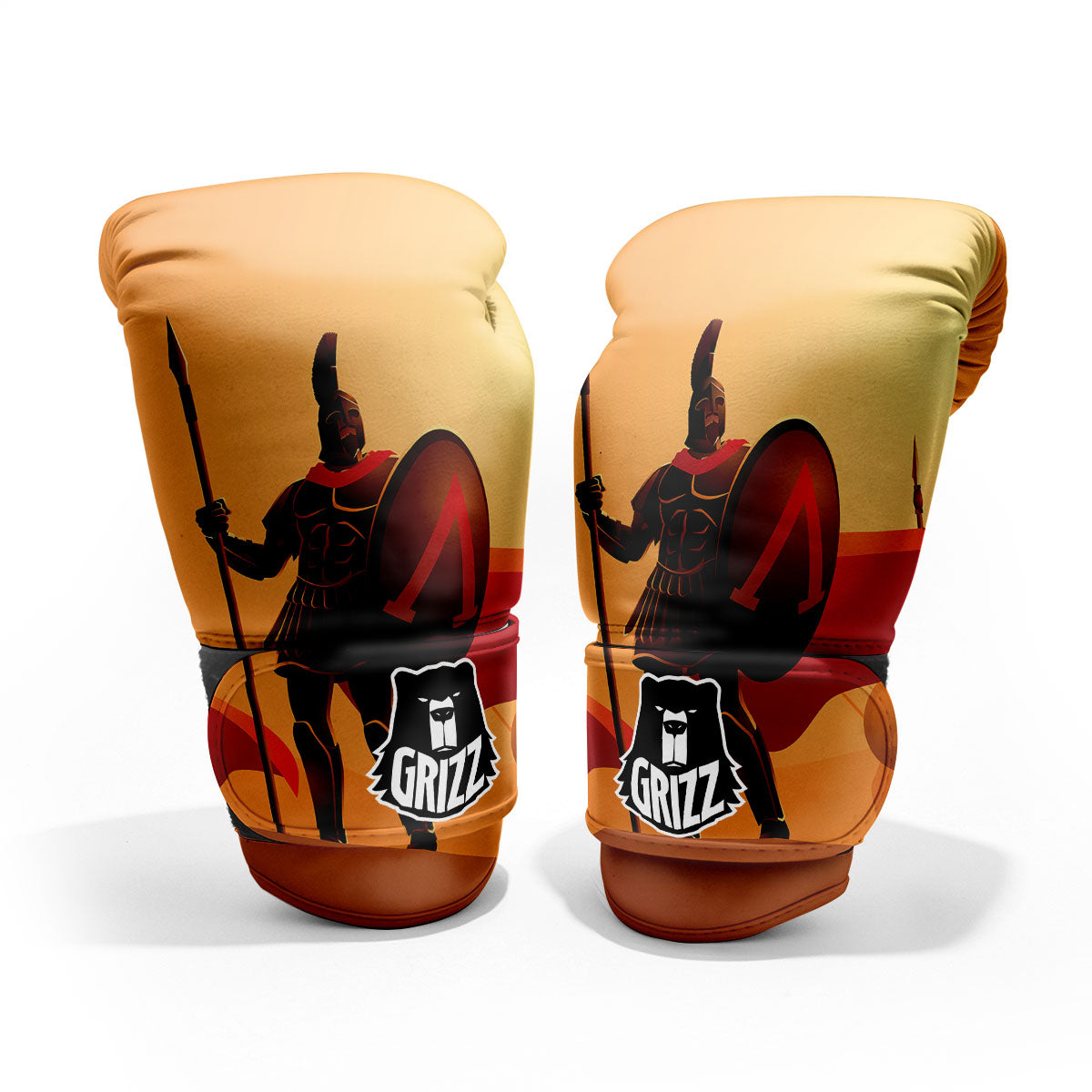 Spartan Ancient Print Pro Boxing Glove
