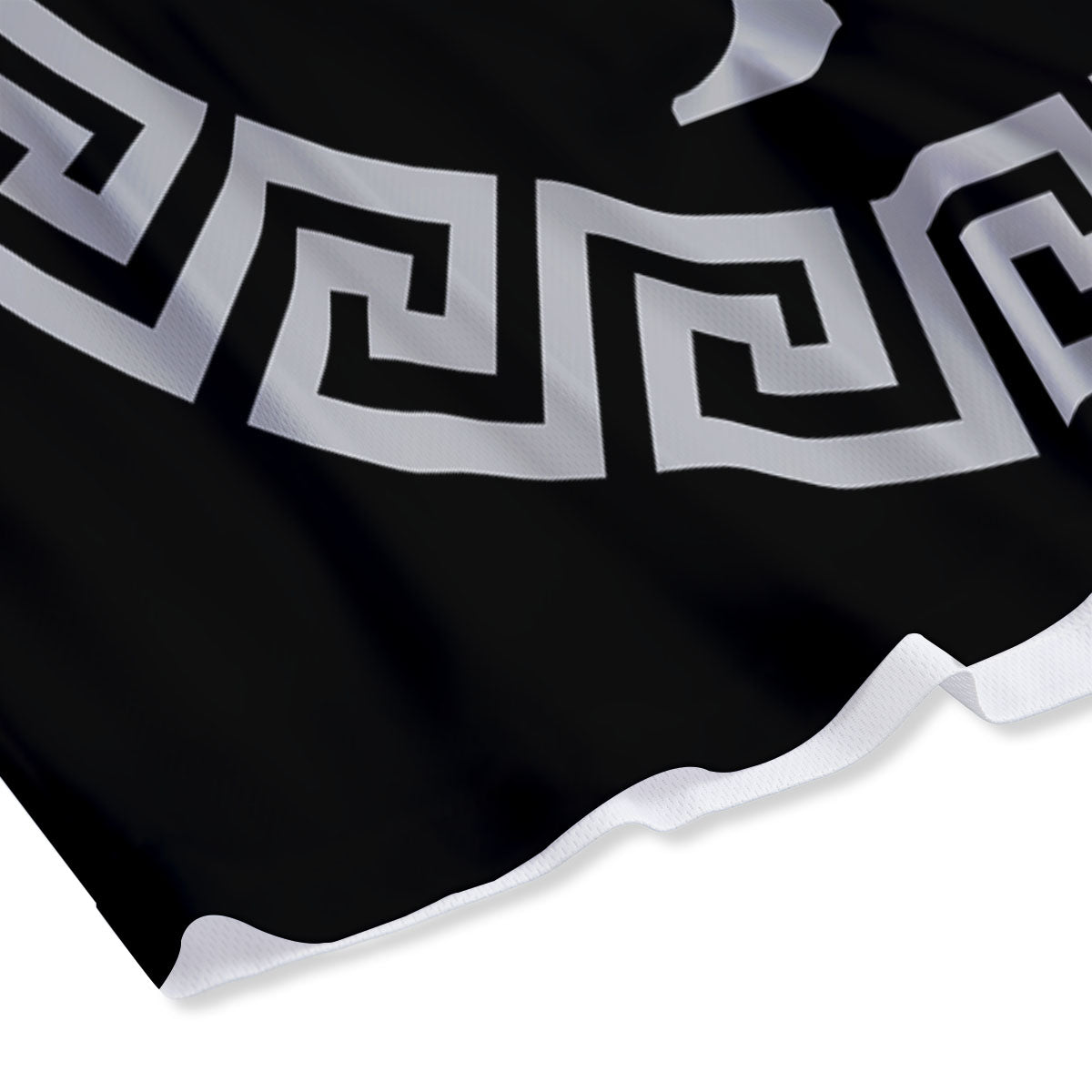 Skeleton Day Of The Dead Print Pattern Mesh Shorts