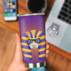 Sphynx Cat Pharaoh Print Tumbler-grizzshop