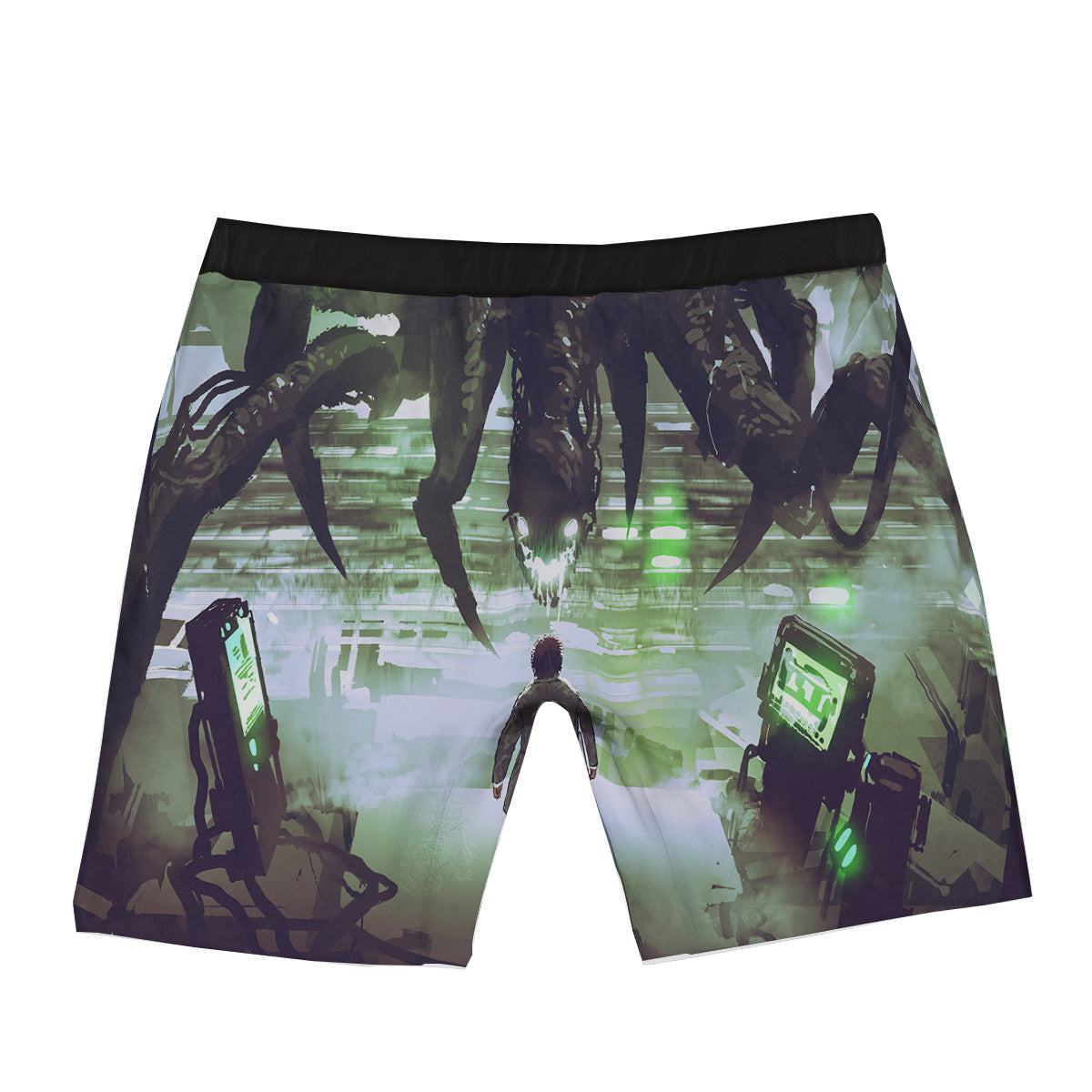 Spider Monster Print Boxer Briefs-grizzshop