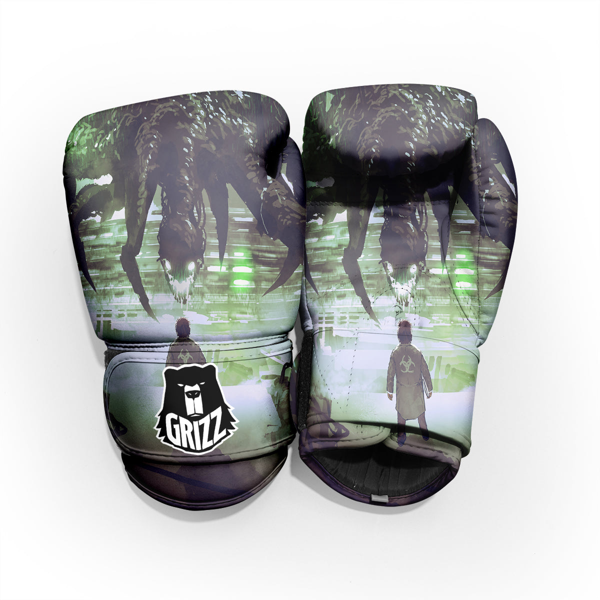 Spider Monster Print Pro Boxing Glove
