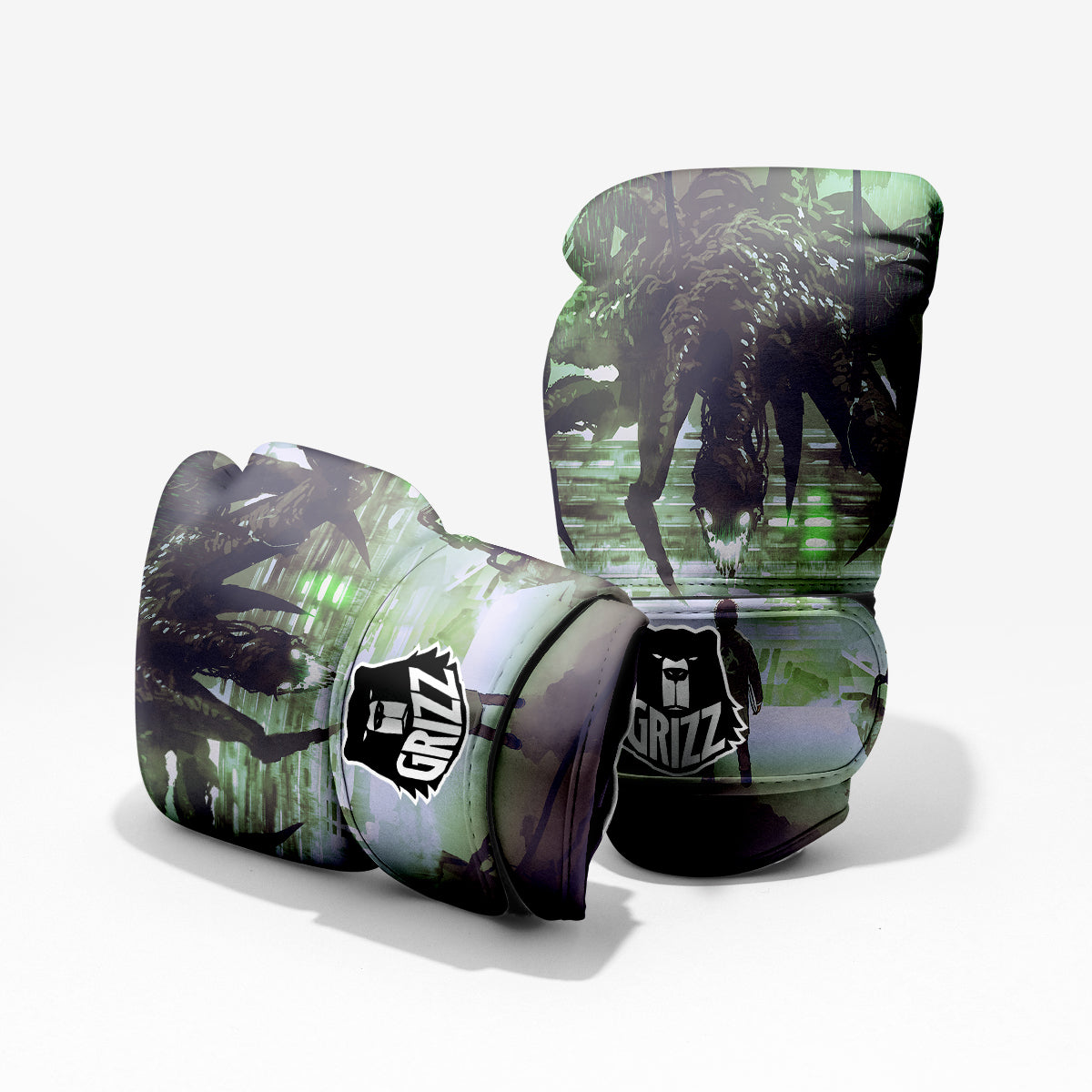 Spider Monster Print Pro Boxing Glove