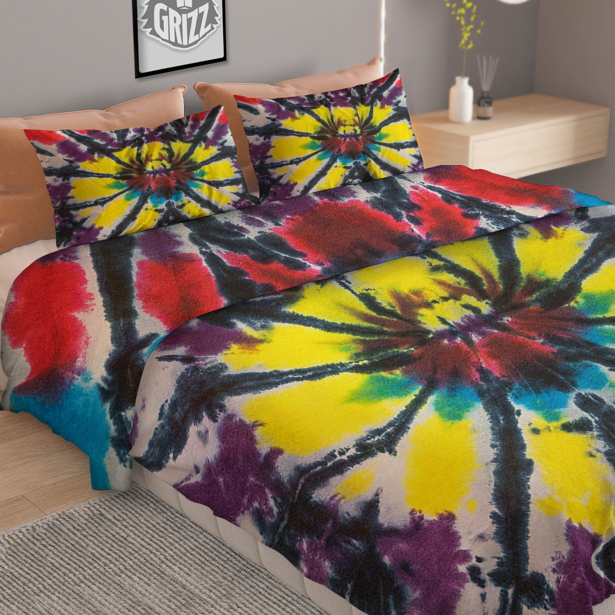 Stethoscope White And Black Print Pattern Duvet Cover Bedding Set
