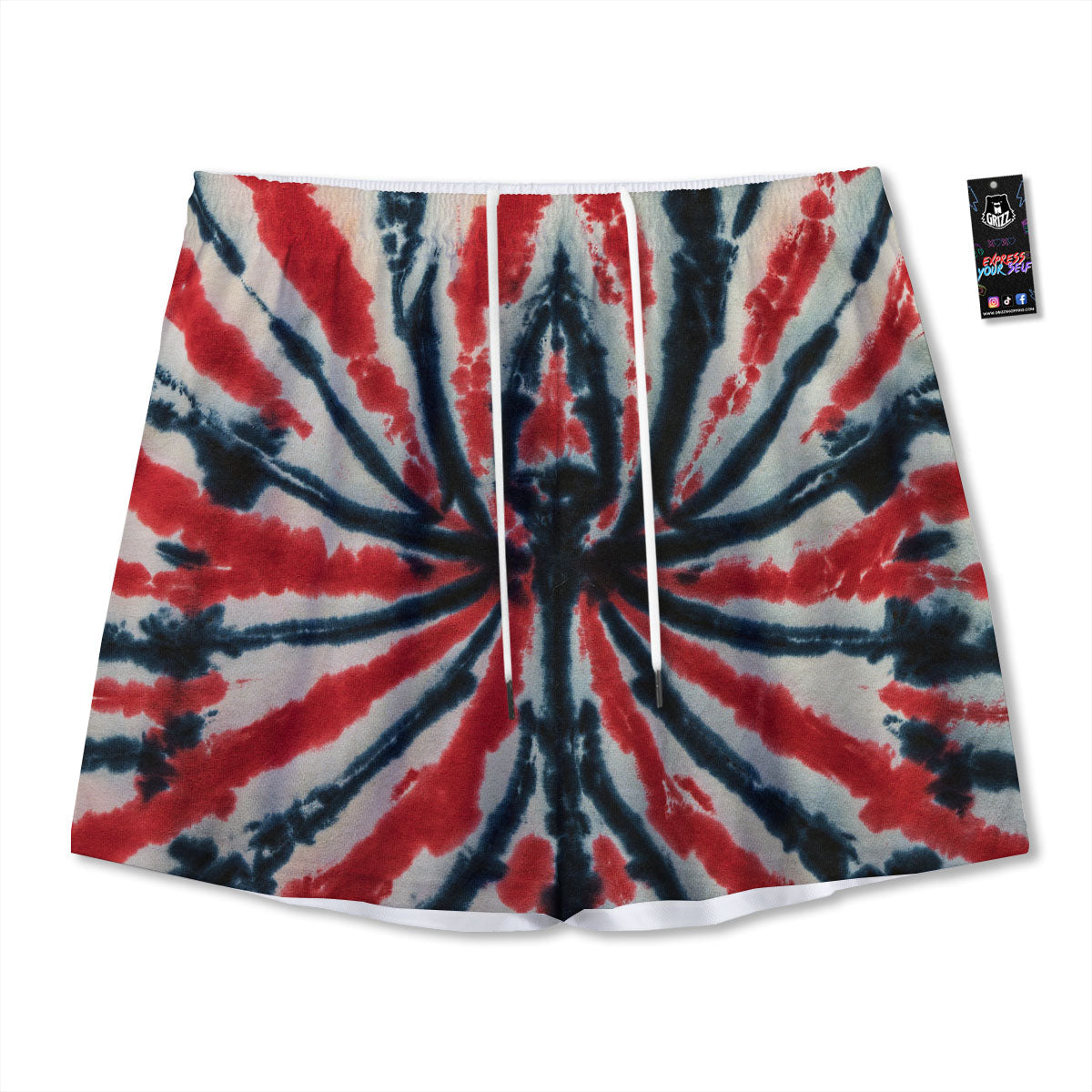 Skull Dreamcatcher Deer Print Mesh Shorts