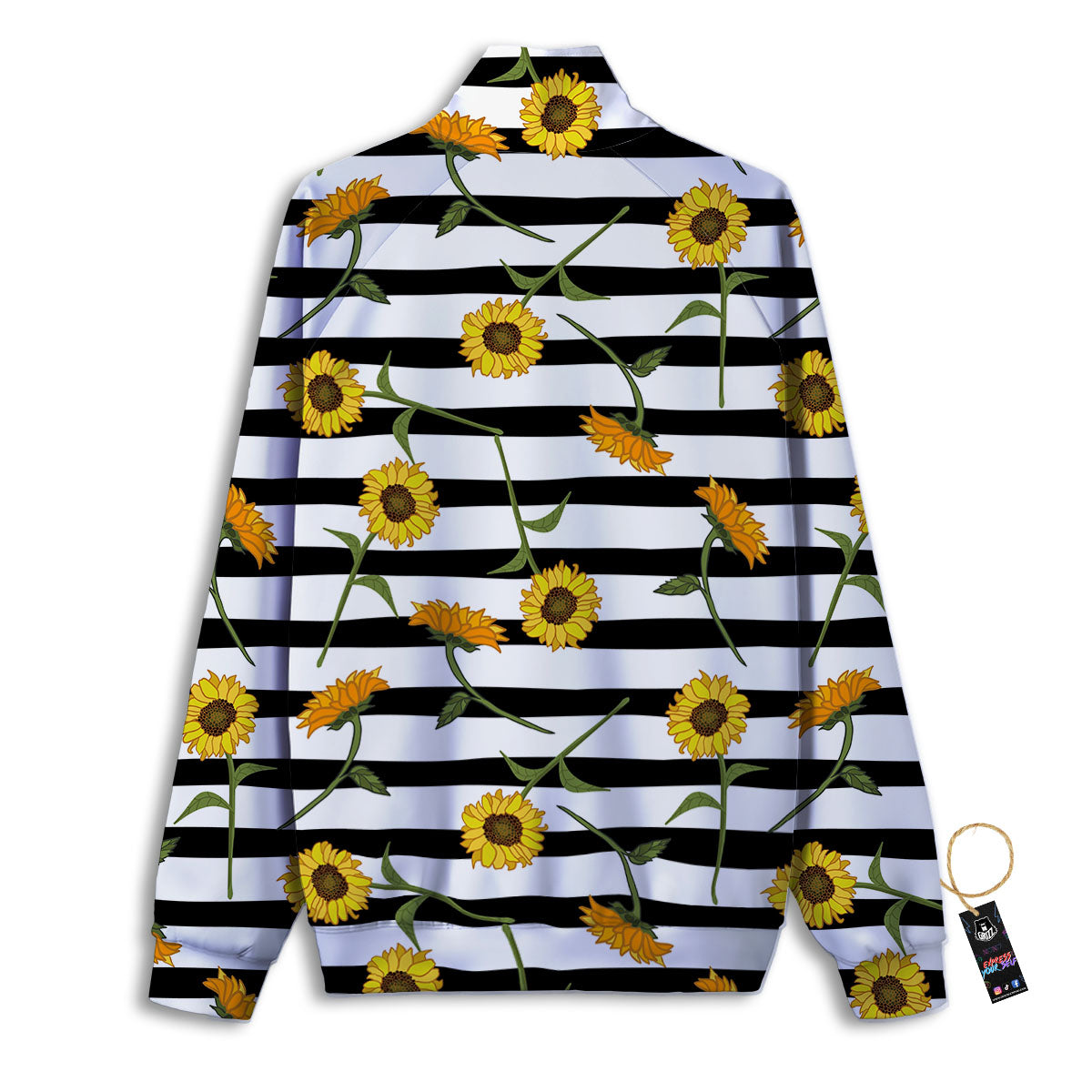 Spider Web Green And Purple Print Pattern Track Jacket-grizzshop