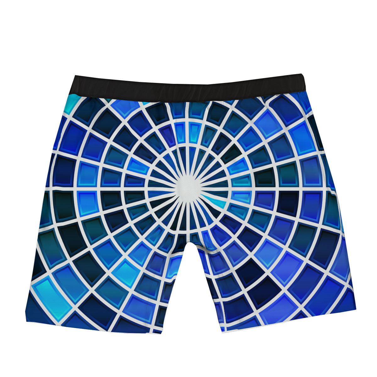 Spider Web Stained Mosaic Print Boxer Briefs-grizzshop