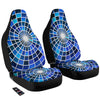 Spider Web Stained Mosaic Print Car Seat Covers-grizzshop