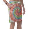 Spiral Tie Dye Men's Shorts-grizzshop