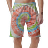 Spiral Tie Dye Men's Shorts-grizzshop