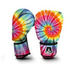 Spiral Tie Dye Print Boxing Gloves-grizzshop