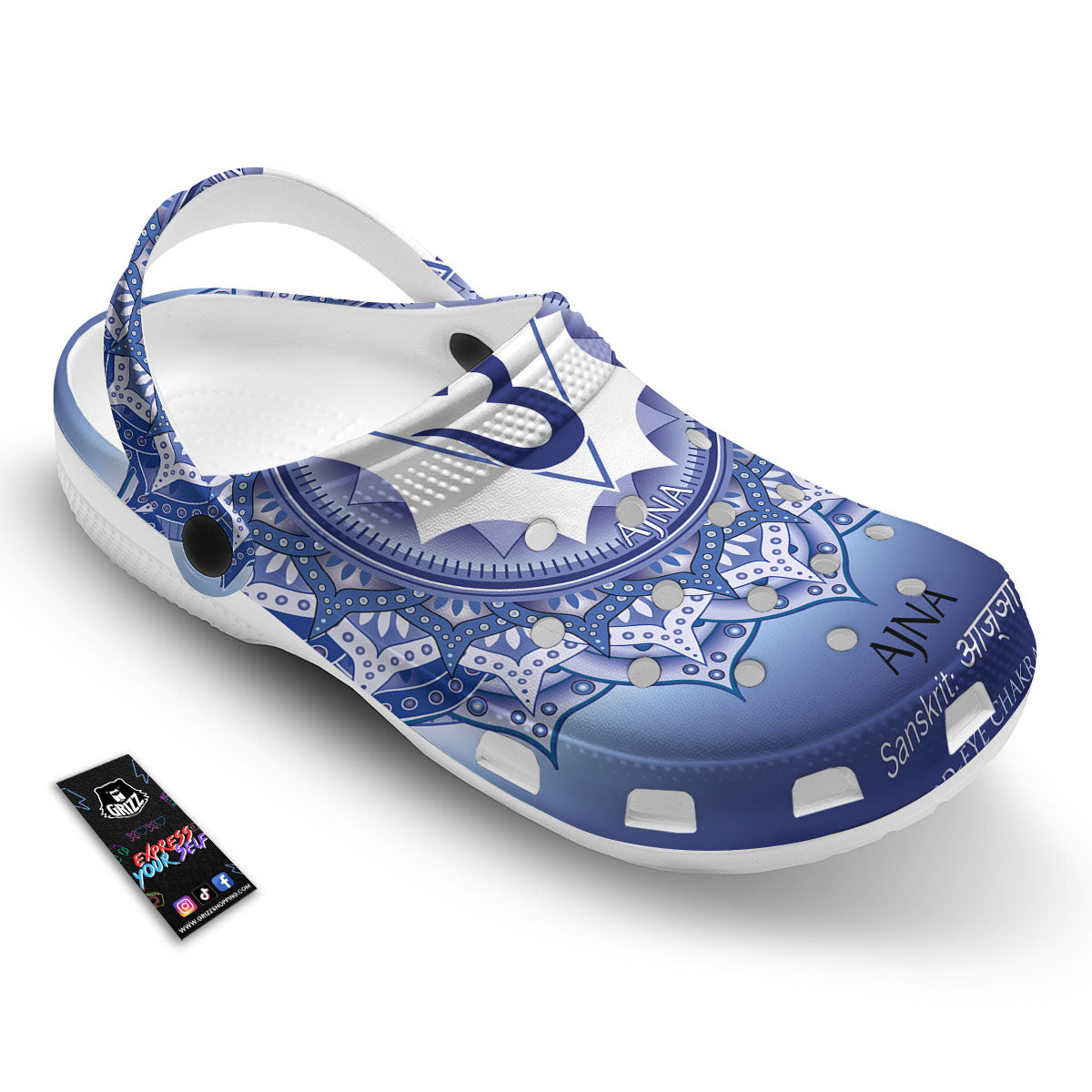 Spiritual Ajna Chakra Print Clog-grizzshop