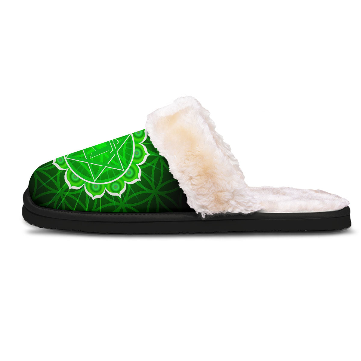 Spiritual Anahata Chakra Print Slippers-grizzshop