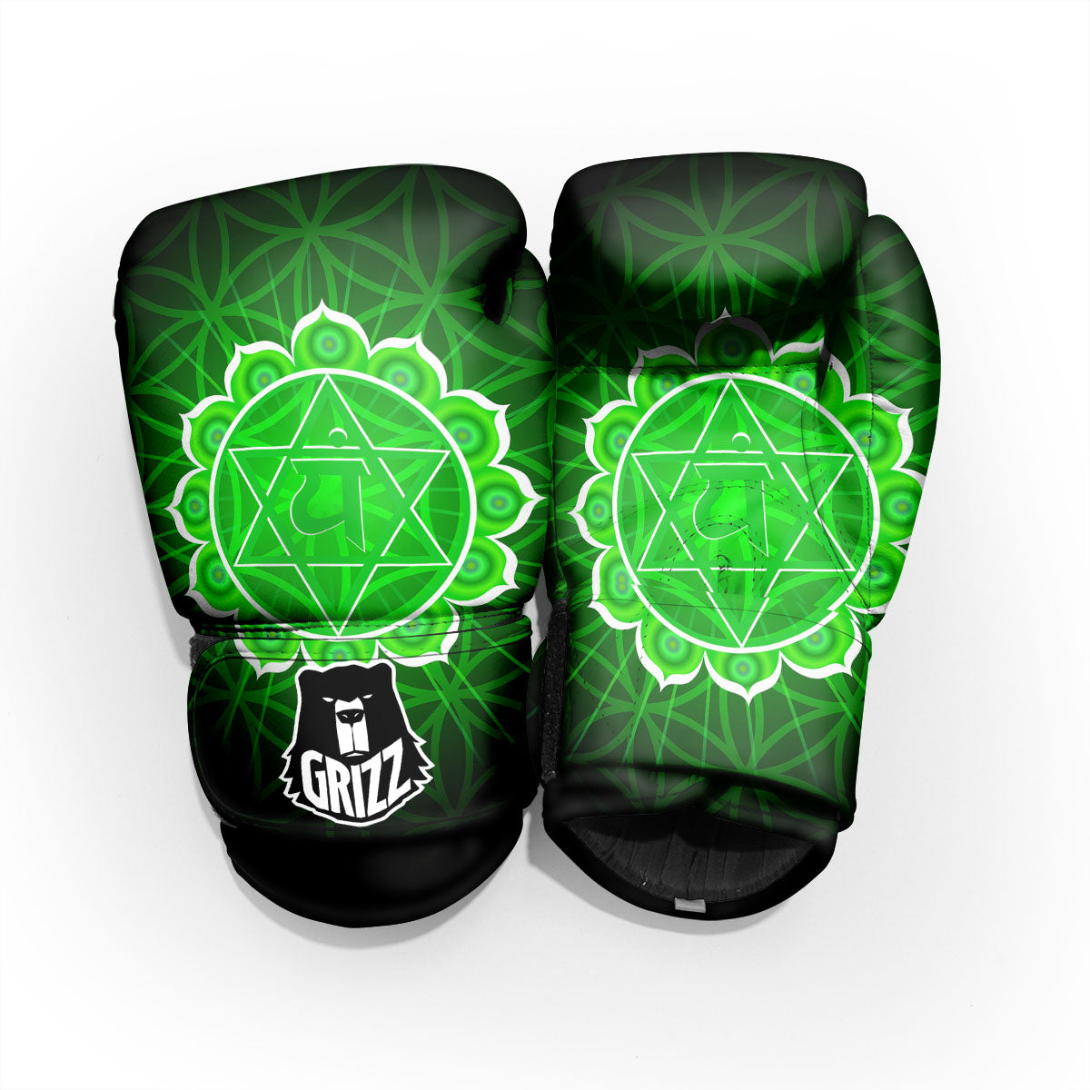 Spiritual Anahata Chakra Print Pro Boxing Glove