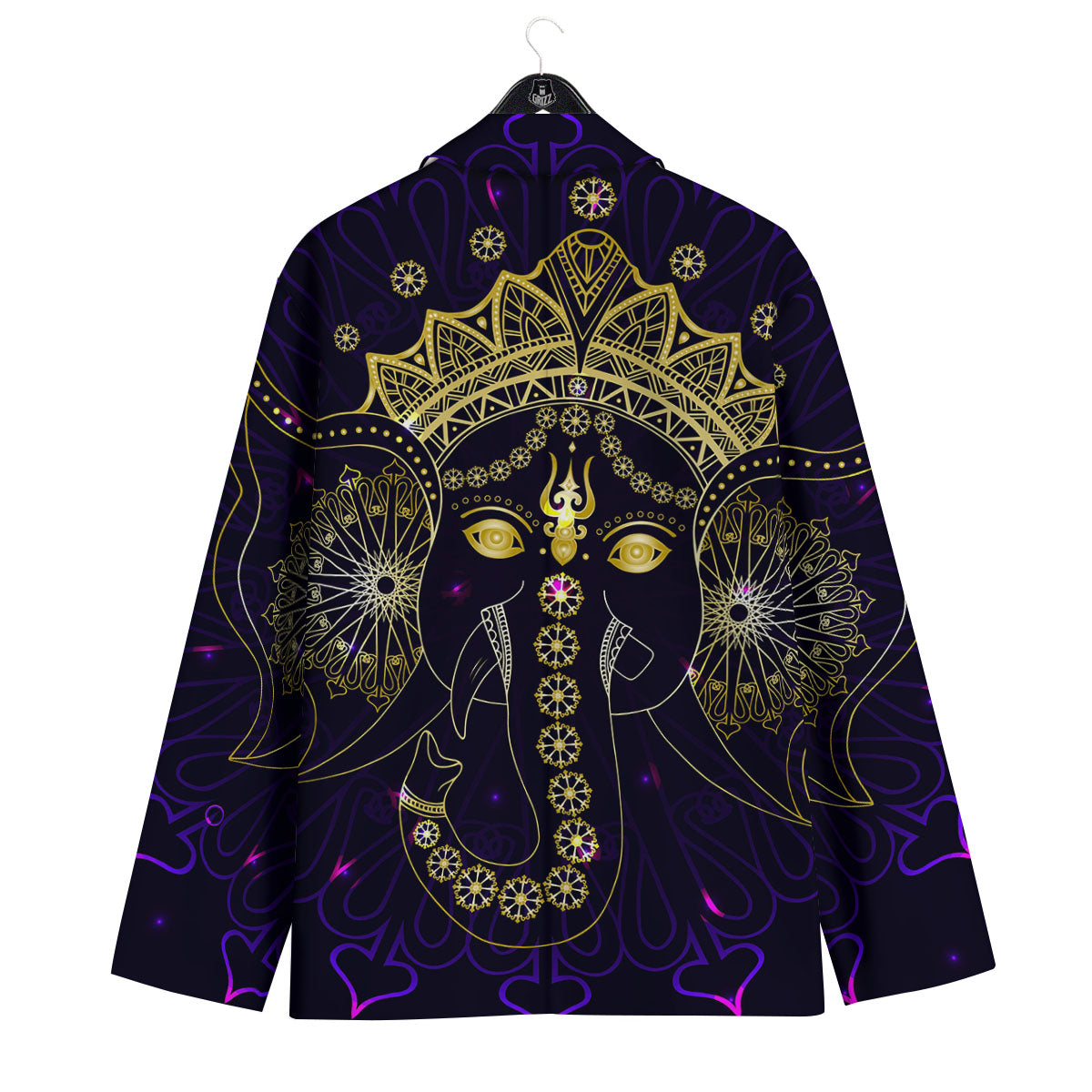 Spiritual Elephant Indian Tribal Print Men's Sport Coat-grizzshop