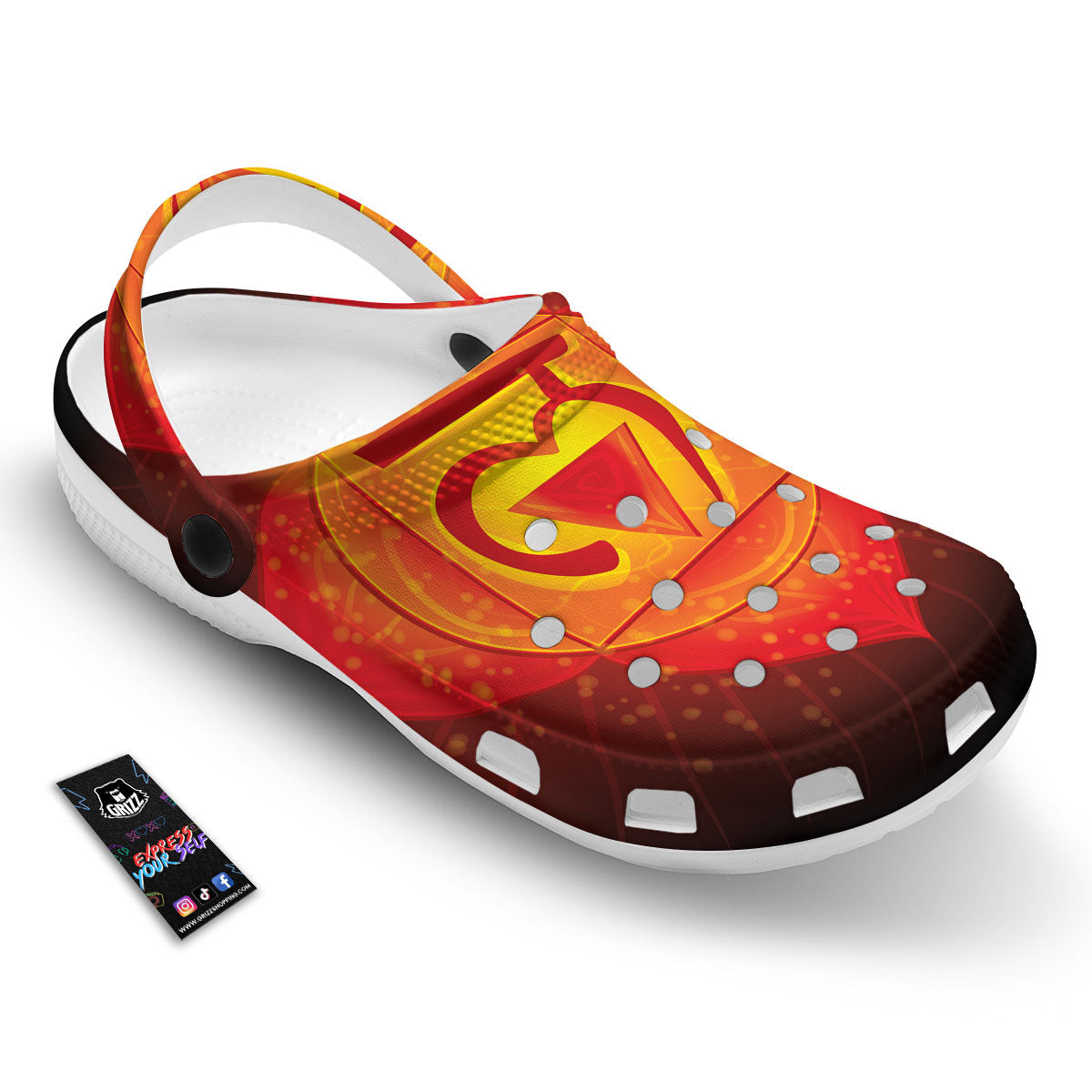 Spiritual Muladhara Chakra Print Clog-grizzshop